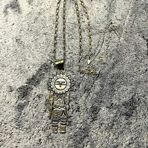 Freddy Charley Sterling Silver Kachina Pendant